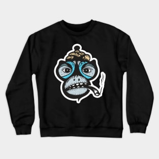 t-shirt monkey Crewneck Sweatshirt